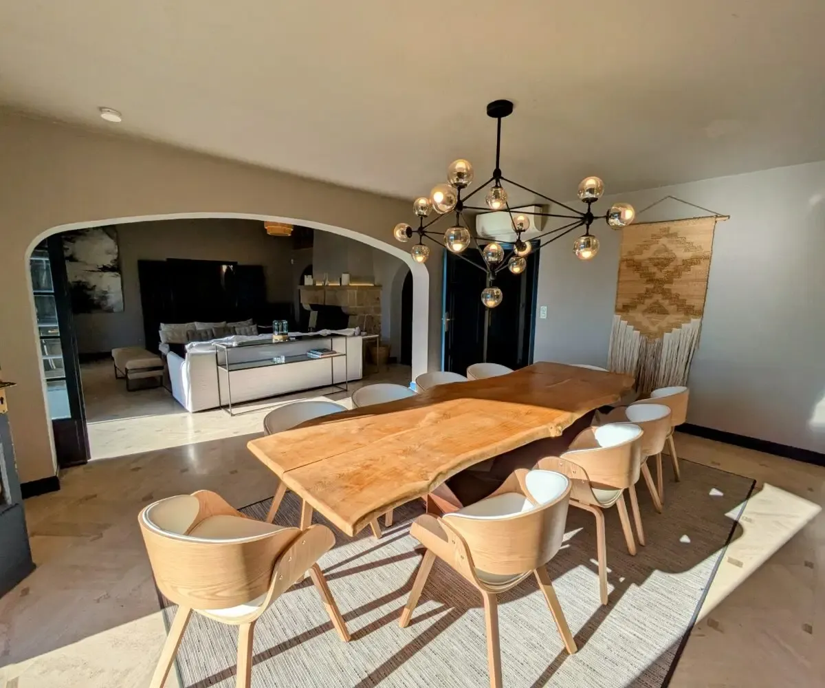 Villa T6 Mougins Piece de vie