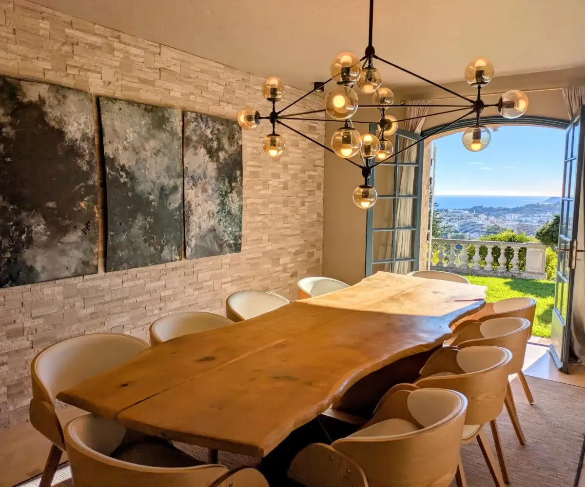 Villa T6 Mougins Salle a manger