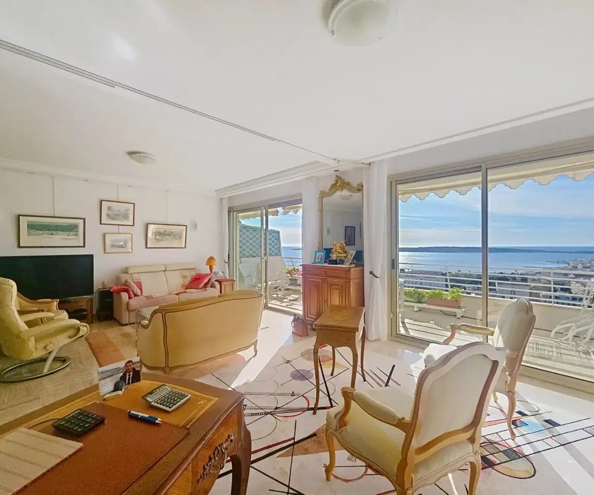 T2 Basse Californie Salon Vue Mer