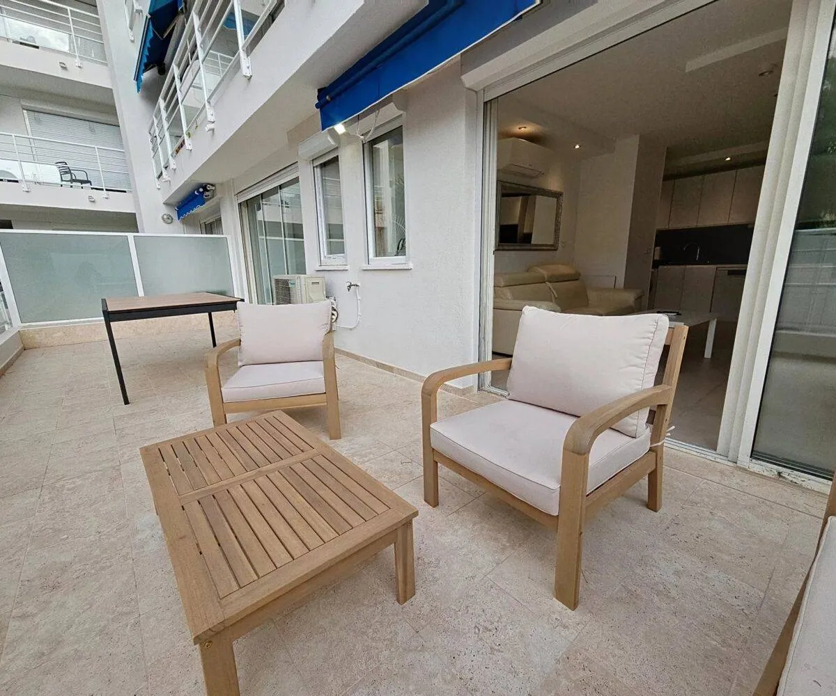 T2 RDJ Palm Beach terrasse spacieuse