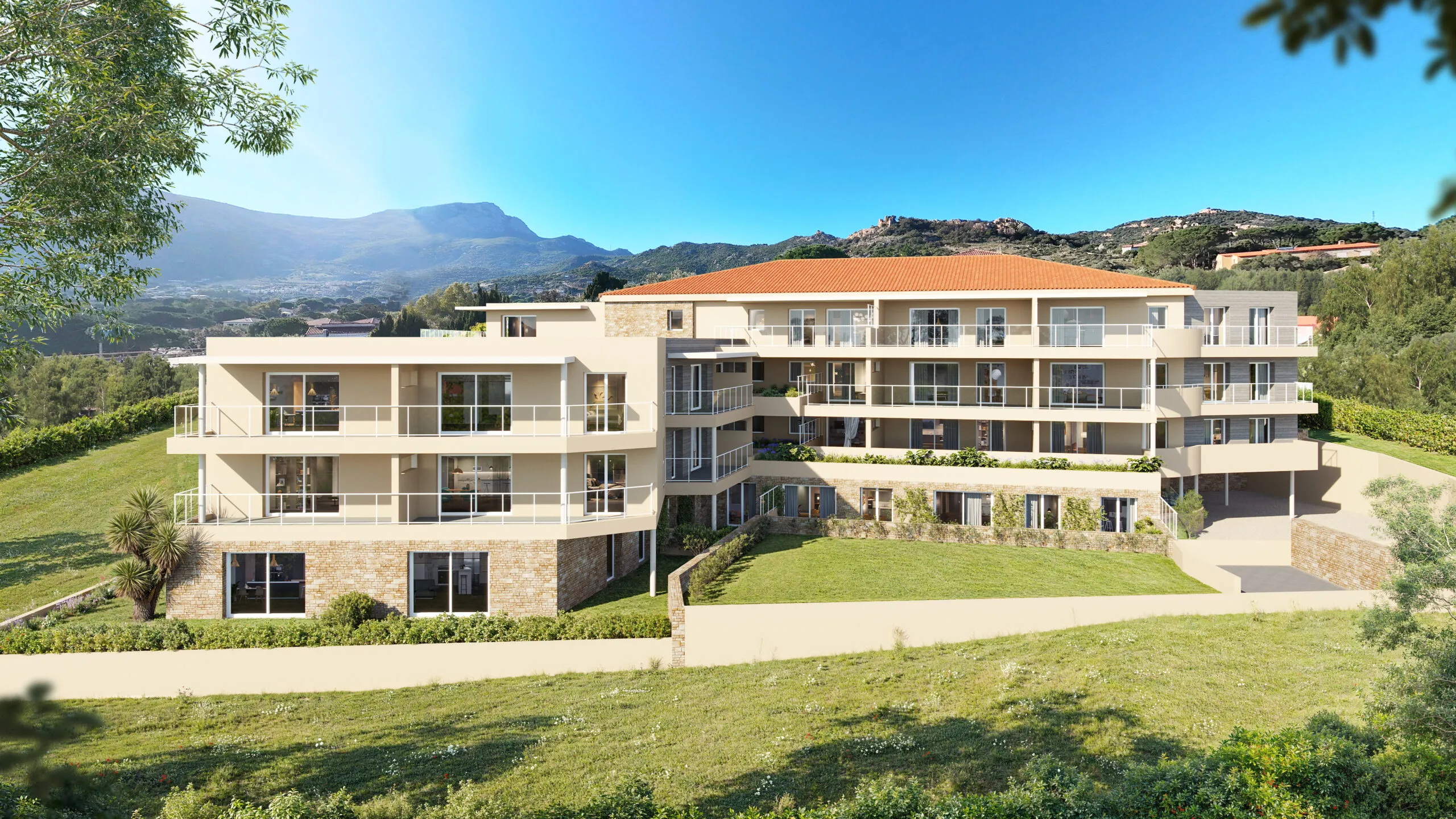 Villa Mediterranee Vue Ensemble